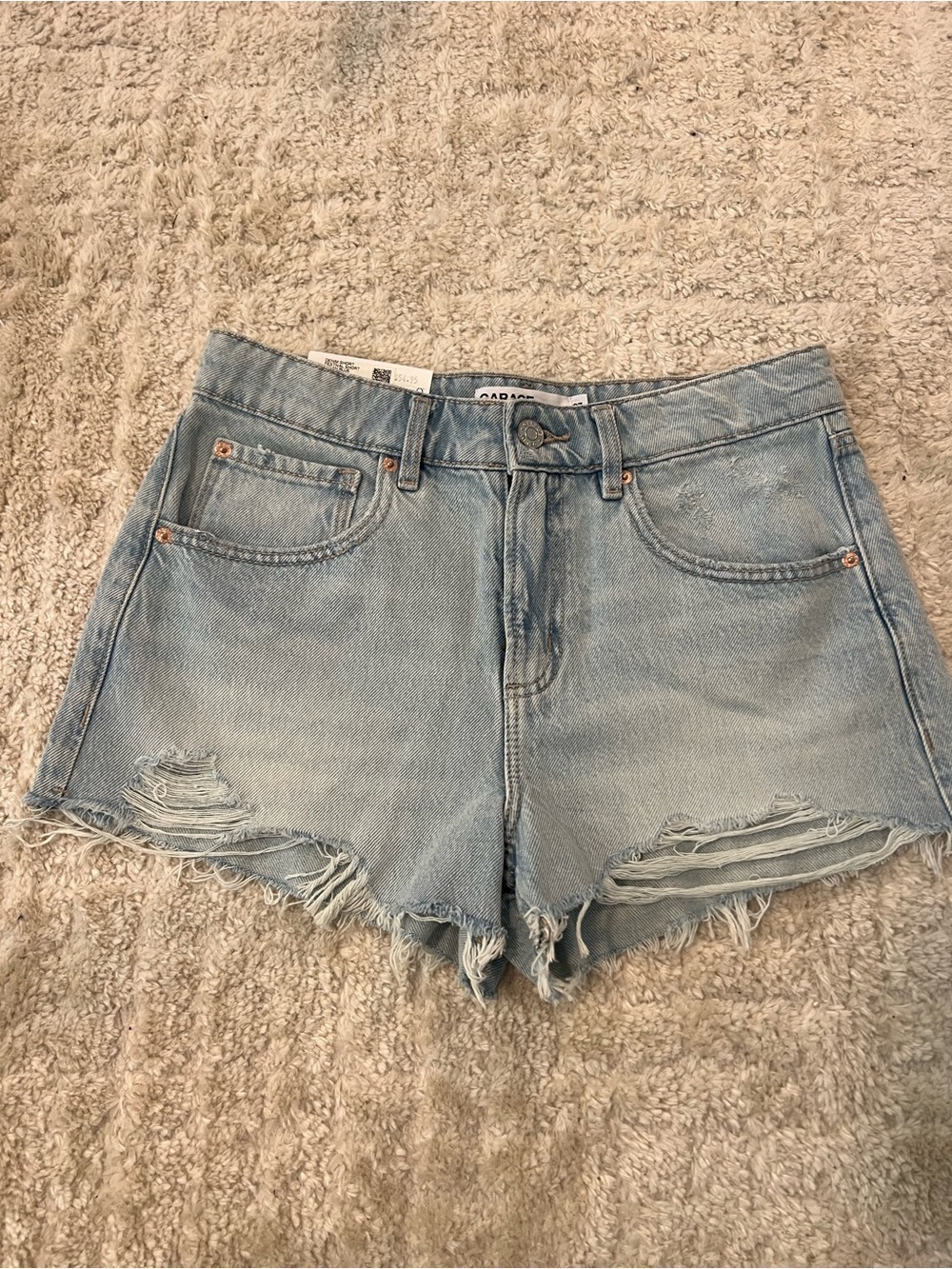 NWT Garage Denim Cutoff Festival Shorts
